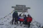 byl vrchol Uhuru peak - 