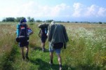 V mracích se schovávají vrcholky Fagaraše. - 