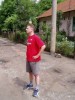 Honzka se rozvičuje. - 