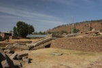 Axumský obelisk. Tenhle nevydržel,  - 