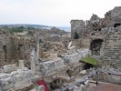 SIDE-amfiteátr, zbytky byzantské baziliky - 