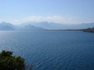 Antalya-pohled z parků Mermerli a Karaalioglu na Středozemní moře - 