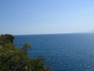 Antalya-pohled z parků Mermerli a Karaalioglu na Středozemní moře - 