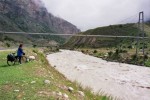 Sjezd údolím řeky Baksan 104 km - 