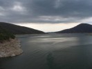 soumrak nad vodni nadrzi 200km od Salty - 